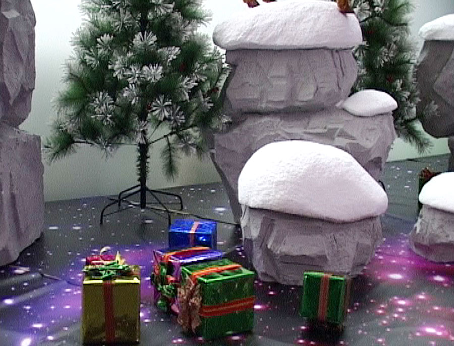 萬(wàn)科圣誕節(jié)氛圍營(yíng)造-萬(wàn)科總部布置開始4